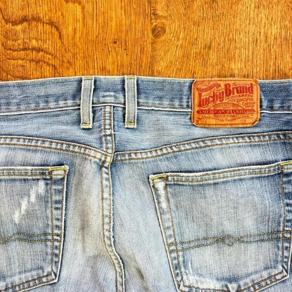 Designer‎ Lucky Brand slim bootleg blue denim jeans